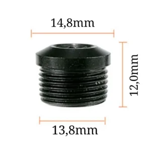 Perno Tapa Pedal Enlee Negro